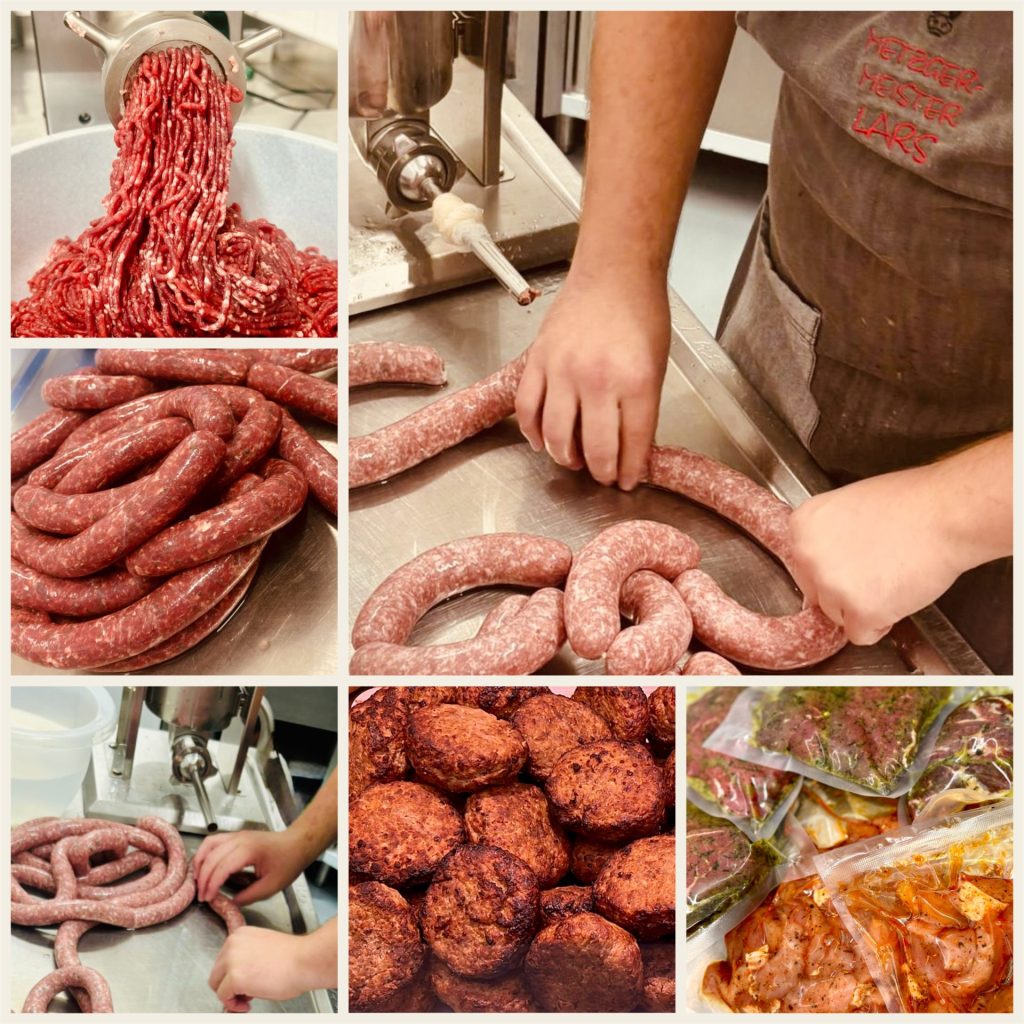 Wurstherstellung und -verarbeitung